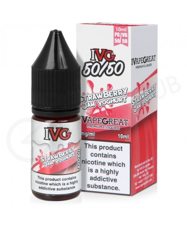 Strawberry Jam Yoghurt E-Liquid by IVG 50/50