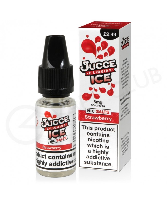 Strawberry Nic Salt E-Liquid by Jucce Ice