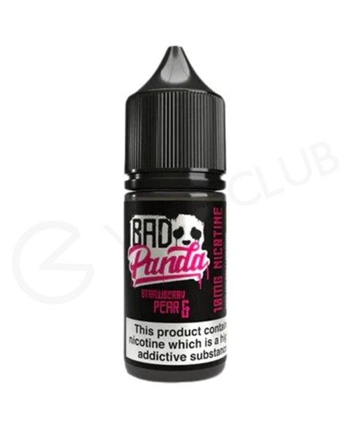 Strawberry & Pear Nic Salt E-Liquid by Bad Pan...