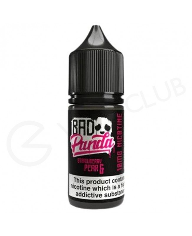 Strawberry & Pear Nic Salt E-Liquid by Bad Panda