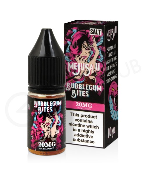Bubblegum Bites Nic Salt E-Liquid by Mejusa