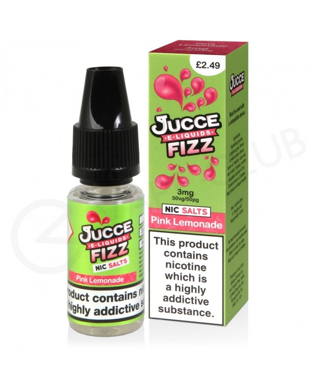 Pink Lemonade Nic Salt E-Liquid by Jucce Fizz