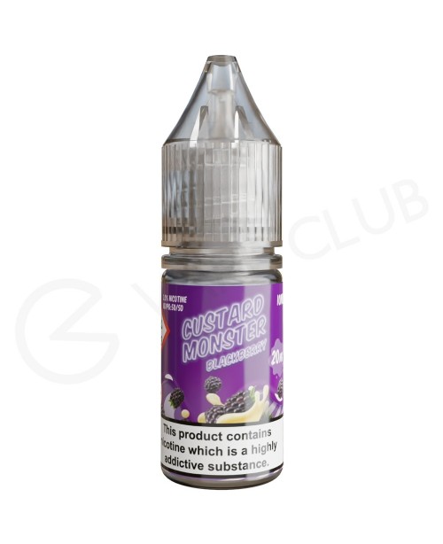 Blackberry Custard Nic Salt E-Liquid by Custard Mo...