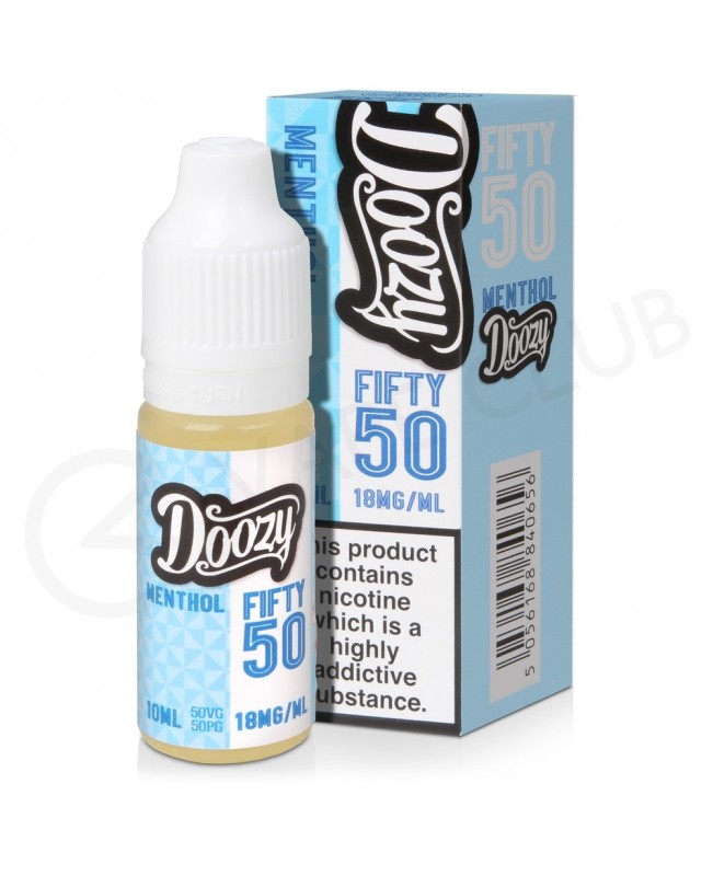 Menthol E-Liquid by Doozy Fifty 50