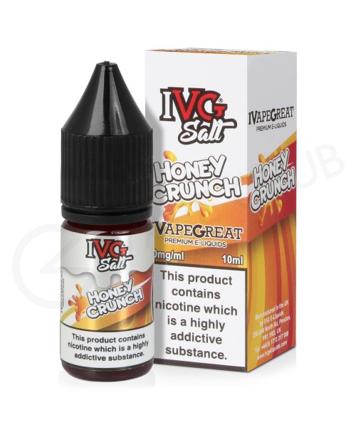 Honey Crunch Nic Salt E-Liquid by IVG