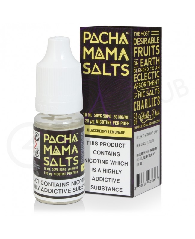 Blackberry Lemonade Nic Salt E-Liquid by Pacha Mama