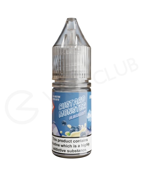 Blueberry Custard Nic Salt E-Liquid by Custard Mon...