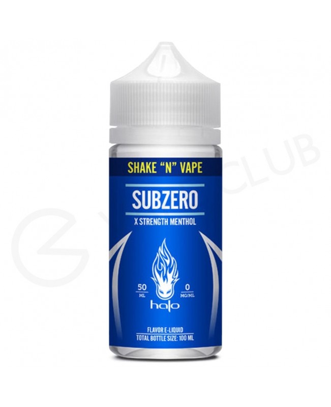 Subzero Shortfill E-Liquid by Purity 50ml