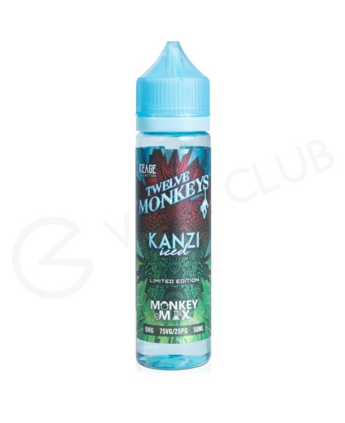 Kanzi Iced Shortfill E-liquid by Twelve Monkeys E-...