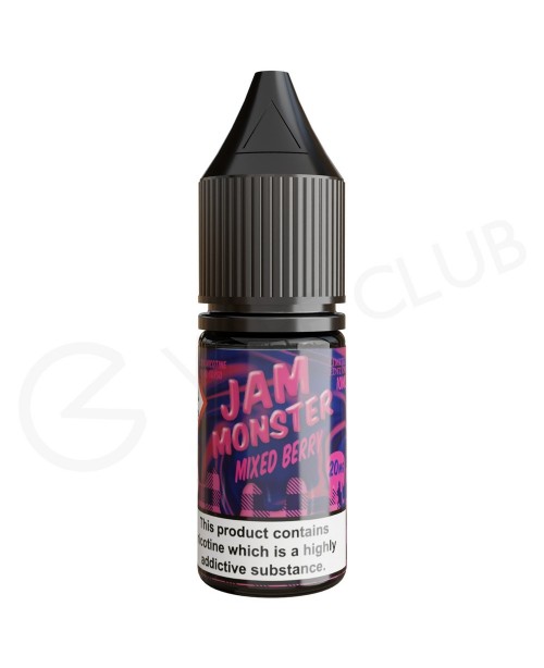 Mixed Berry Nic Salt E-Liquid by Fruit Monster