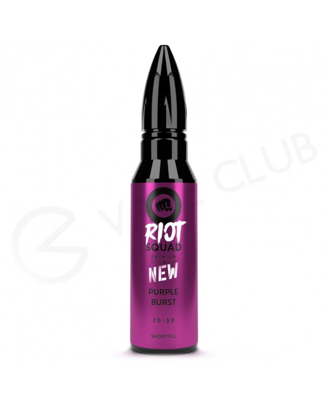 Purple Burst Shortfill E-Liquid by Riot Squad 50ml