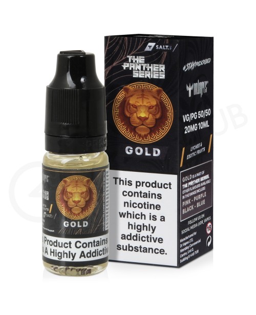 Gold Panther Nic Salt E-Liquid by Dr Vapes