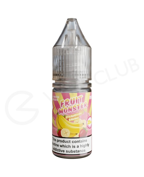Strawberry Banana Nic Salt E-Liquid by Fruit Monst...