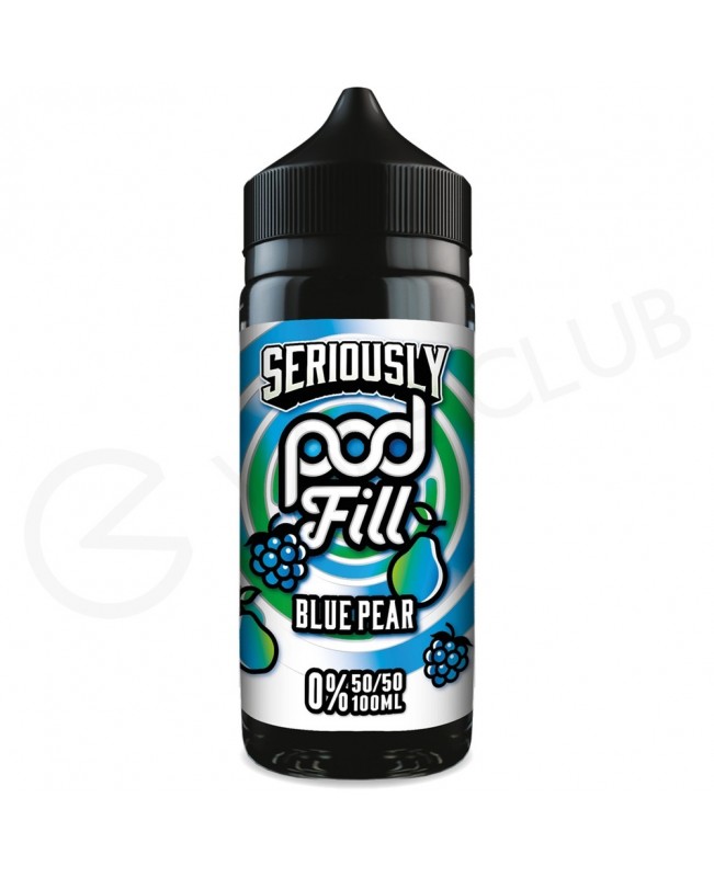 Blue Pear Shortfill E-Liquid by Seriously Pod Fill 100ml