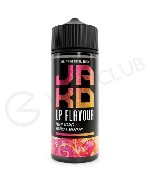 Rhubarb & Raspberry Shortfill E-Liquid by Jak'...