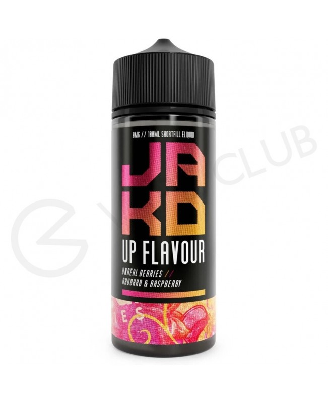 Rhubarb & Raspberry Shortfill E-Liquid by Jak'd 100ml