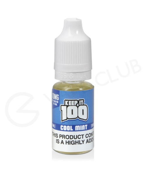 Cool Mint Nic Salt E-Liquid by Keep It 100 Salts