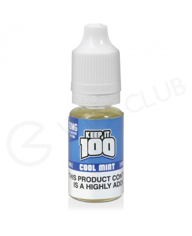 Cool Mint Nic Salt E-Liquid by Keep It 100 Salts