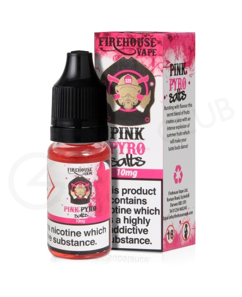 Pink Pyro Nic Salt E-Liquid by Firehouse Vape