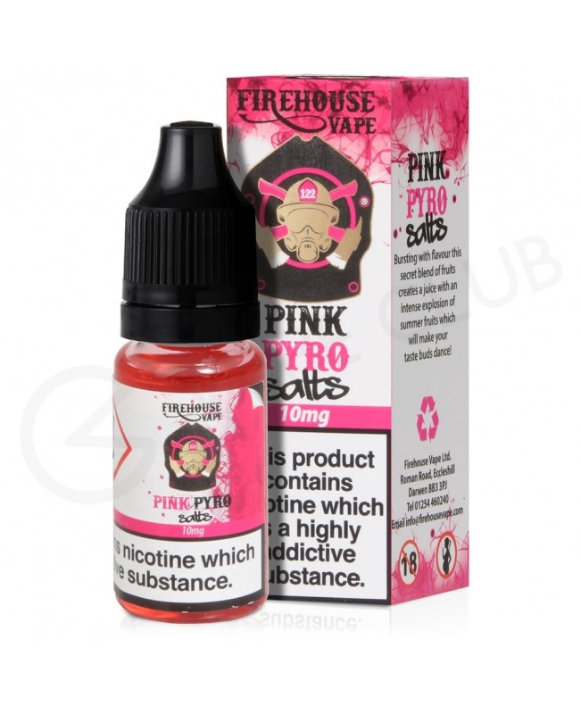 Pink Pyro Nic Salt E-Liquid by Firehouse Vape