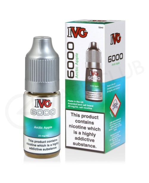 Arctic Apple Nic Salt E-Liquid by IVG 6000 Salts