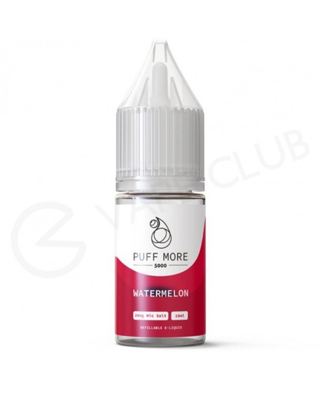 Watermelon Nic Salt E-Liquid by Puff More