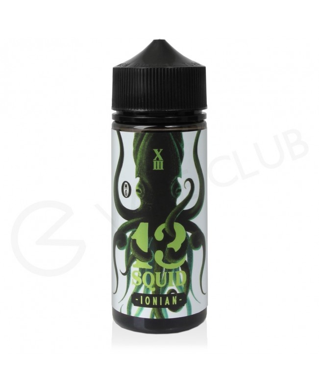 Ionian Shortfill E-Liquid by 13 Squid 100ml