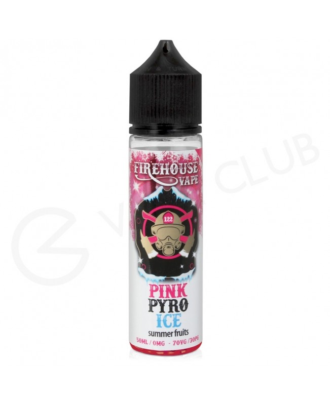 Pink Pyro Ice Shortfill E-Liquid by Firehouse Vape 50ml