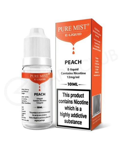 Peach E-Liquid by Pure Mist