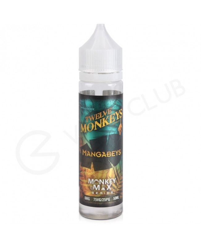 Mangabeys Shortfill E-liquid by Twelve Monkeys 50ml