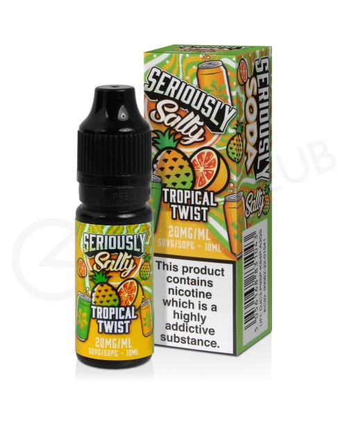 Tropical Twist Nic Salt E-Liquid by Seriously Soda