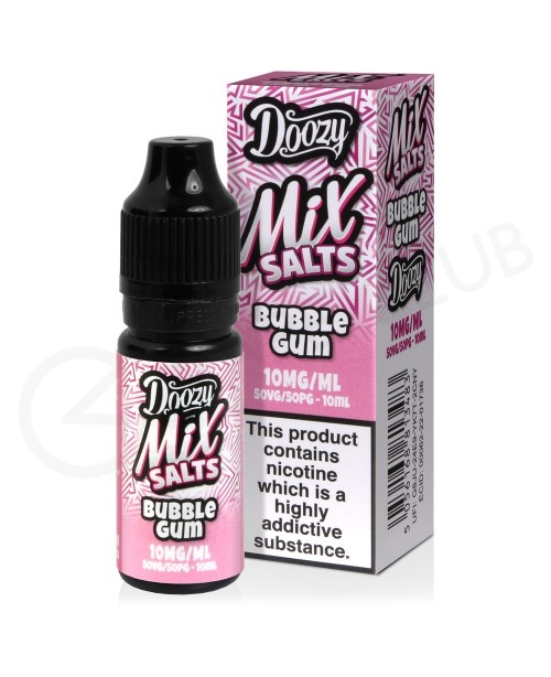 Bubblegum Nic Salt E-Liquid by Doozy Mix Salts