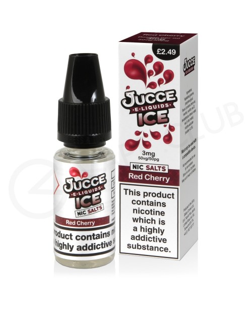 Red Cherry Nic Salt E-Liquid by Jucce Ice