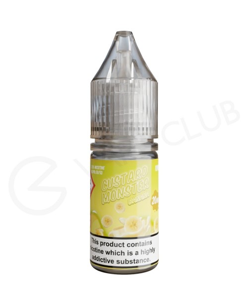 Banana Custard Nic Salt E-Liquid by Custard Monste...