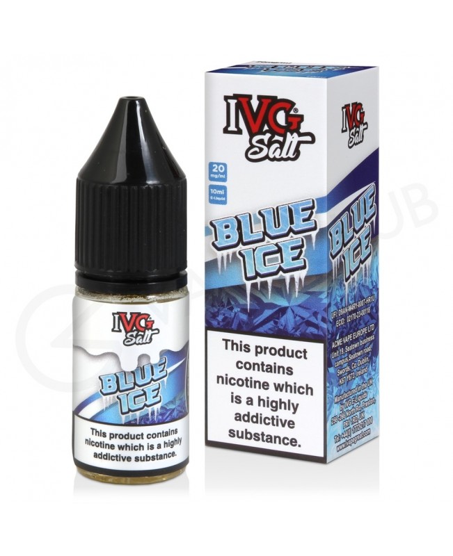 Blue Ice Nic Salt E-Liquid by IVG Sub Zero Range