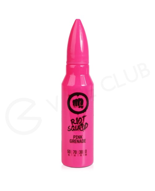 Pink Grenade Shortfill E-Liquid by Riot Squad 50ml
