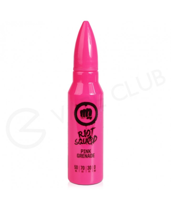 Pink Grenade Shortfill E-Liquid by Riot Squad 50ml