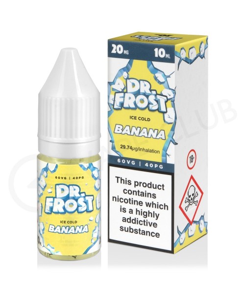 Banana Ice Nic Salt E-Liquid by Dr Frost
