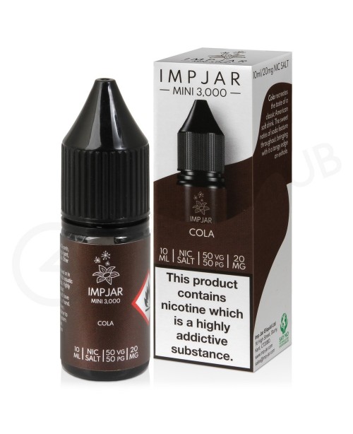 Cola Nic Salt E-Liquid by Imp Jar