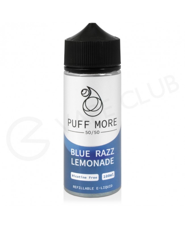 Blue Razz Lemonade Shortfill E-Liquid by Puff More 100ml