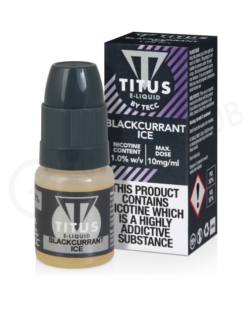 Blackcurrant Ice E-Liquid by Titus