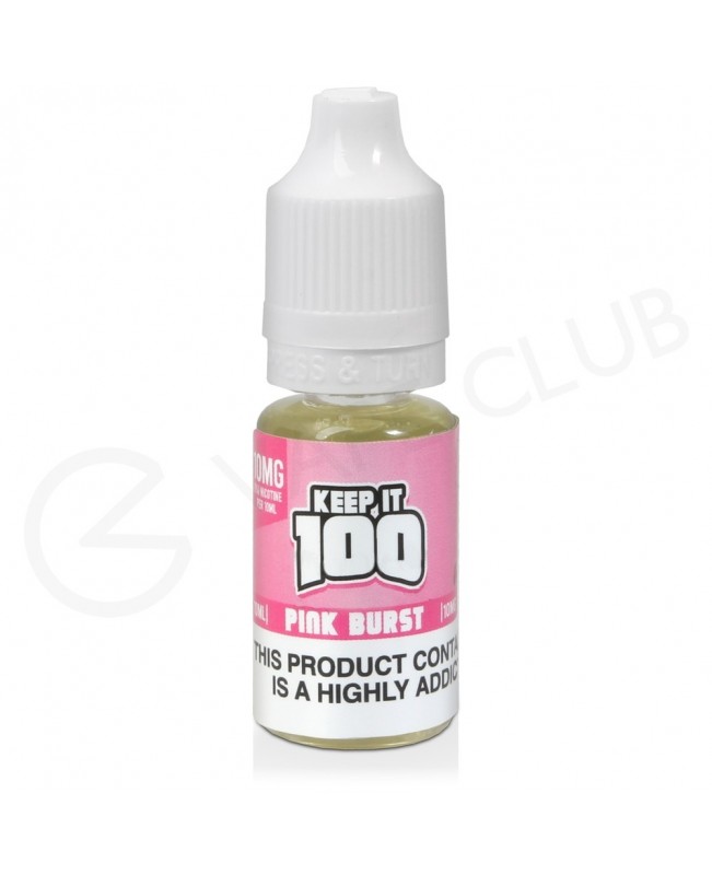 Pink Burst Nic Salt E-Liquid by Keep It 100 Salts