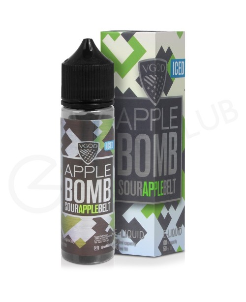 Apple Bomb Iced Shortfill E-Liquid by VGOD Bomb Li...