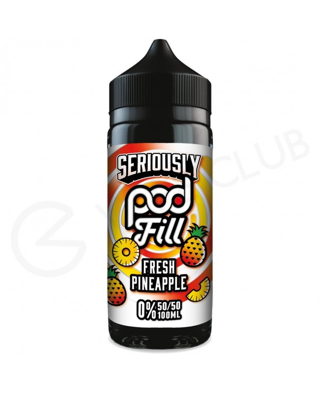 Fresh Pineapple Shortfill E-Liquid by Seriously Pod Fill 100ml