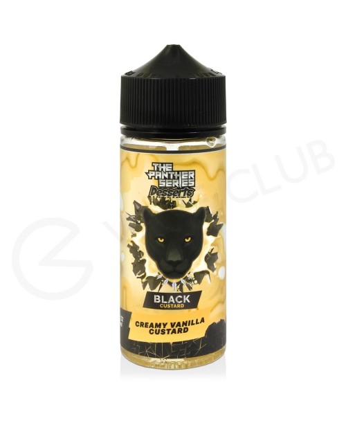Black Custard Shortfill E-Liquid by Dr Vapes 100ml
