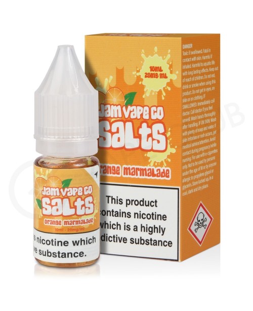 Orange Marmalade Nic Salt E-Liquid by Jam Vape Co.