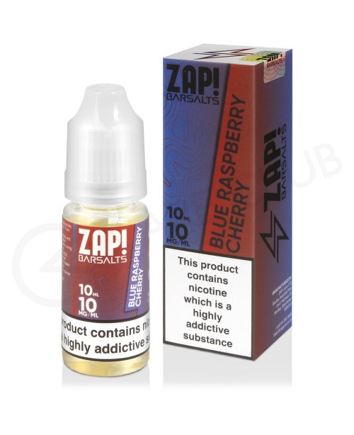 Blue Raspberry Cherry Nic Salt E-Liquid by Zap Bar...