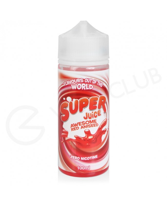 Awesome Red Aniseed Shortfill E-Liquid by Super Juice 100ml