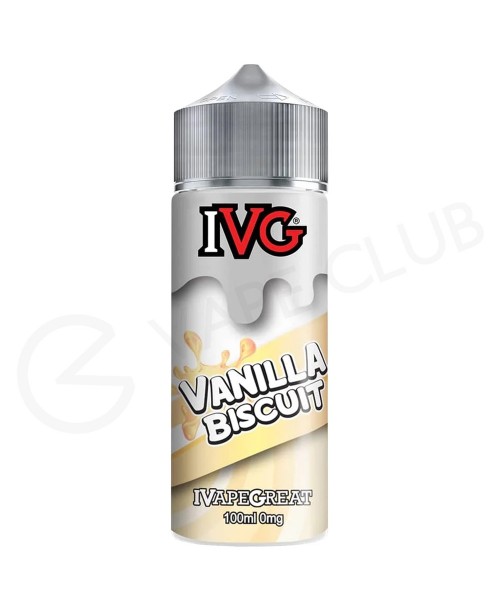Vanilla Biscuit Shortfill E-Liquid by IVG 100ml
