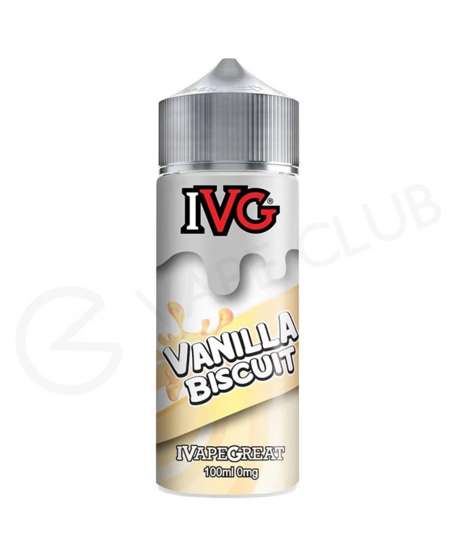 Vanilla Biscuit Shortfill E-Liquid by IVG 100ml